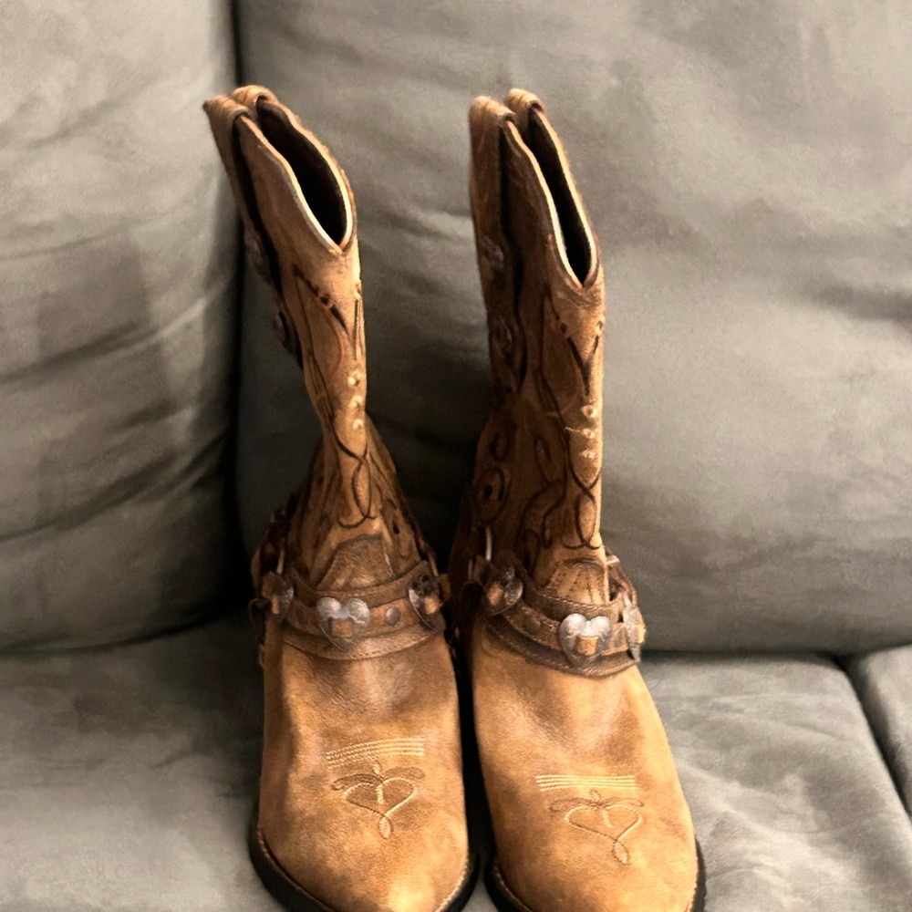 Durango Brand Heartbreaker Style  Cowboy Boots Sz 10 -- NEVER WORN!